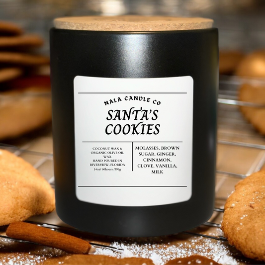 SANTA'S COOKIES 14OZ SCENTED CANDLE