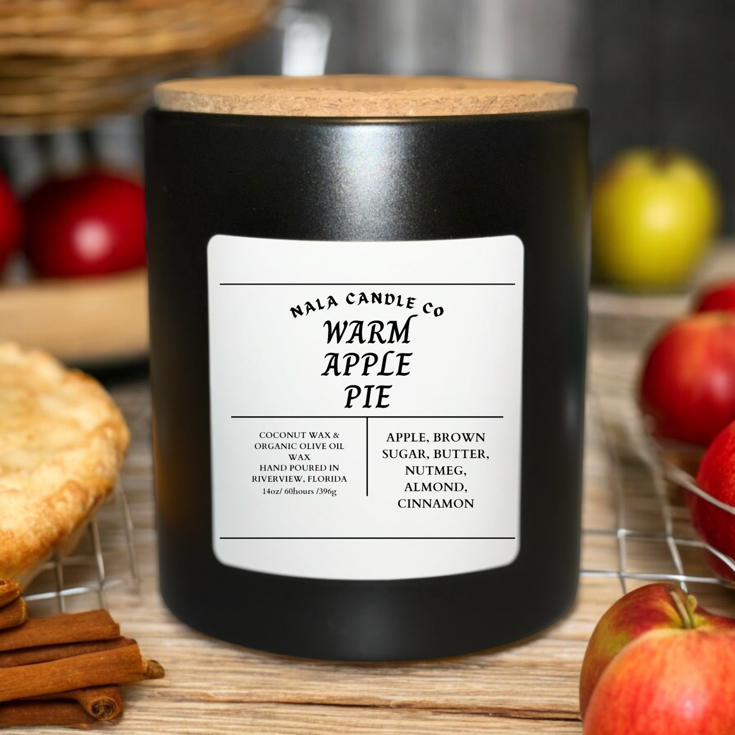 WARM APPLE PIE 14OZ CANDLE